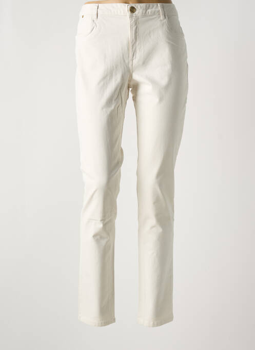 Pantalon slim bej LOLA ESPELETA femeie