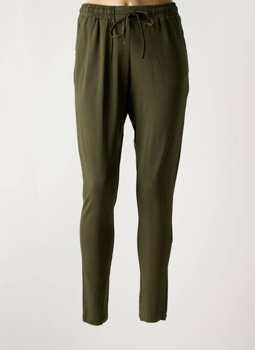 Pantalon slim verde KAFFE femeie