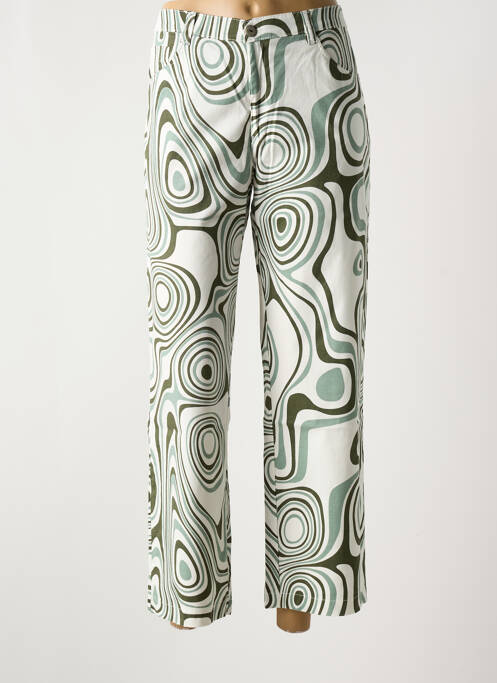 Pantalon 7/8 verde WALTRON femeie