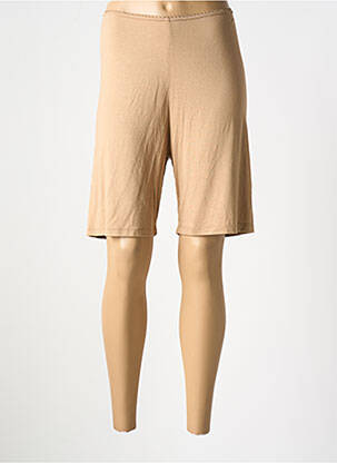 Pantalon de ciclism bej MALOKA femeie