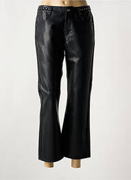 Pantalon 7/8 închidere cu fermoar sub clapetă cu nasturi mărime normală negru FREEMAN T.PORTER femeie