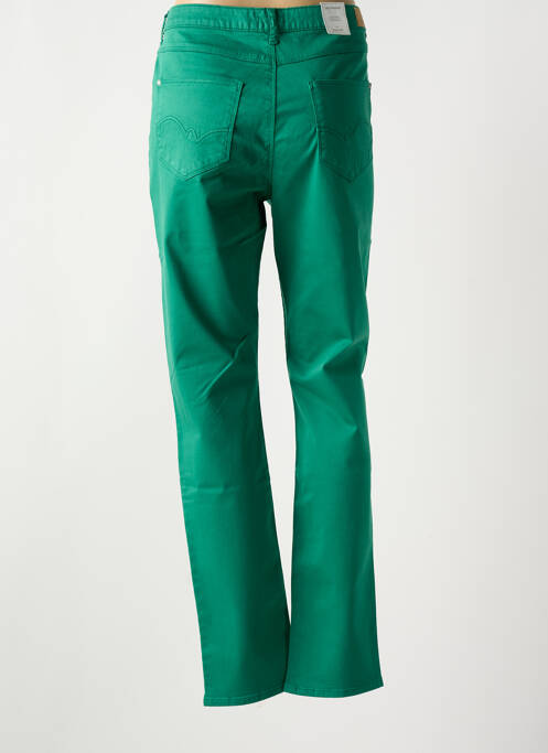Pantalon slim verde KANOPE femeie
