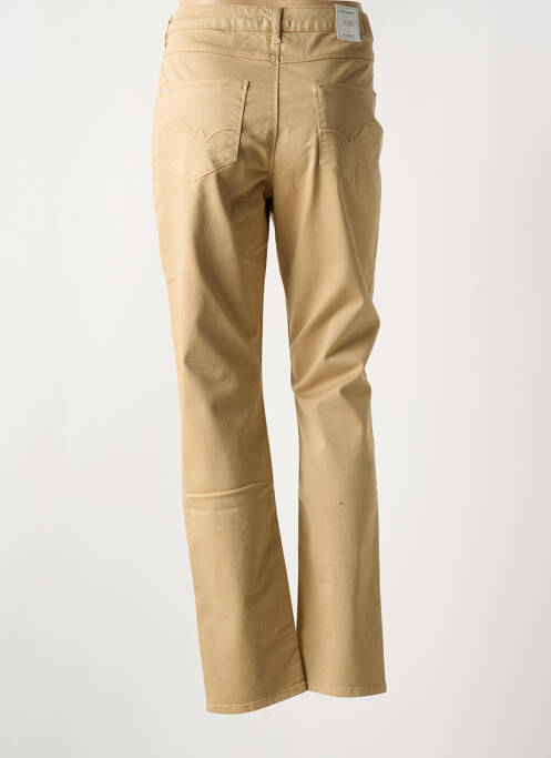 Pantalon slim bej KANOPE femeie