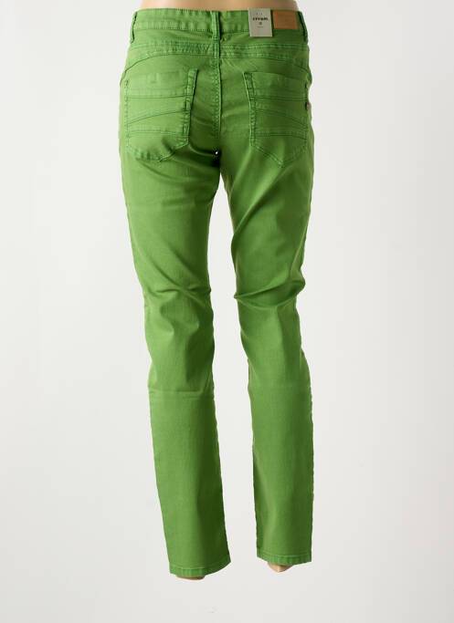 Blugi cu croială slim verde CREAM femeie