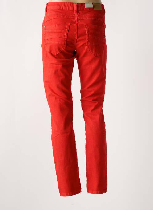 Blugi cu croială slim roșu CREAM femeie