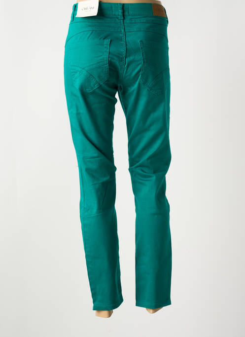 Blugi cu croială slim verde CREAM femeie