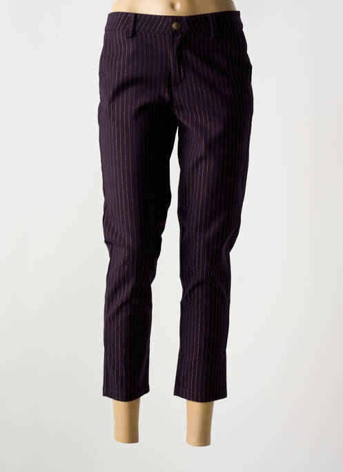 Pantalon 7/8 violet FREEMAN T.PORTER femeie