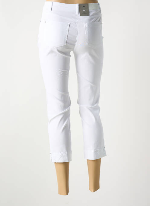 Pantalon trei sferturi alb JULIE GUERLANDE femeie