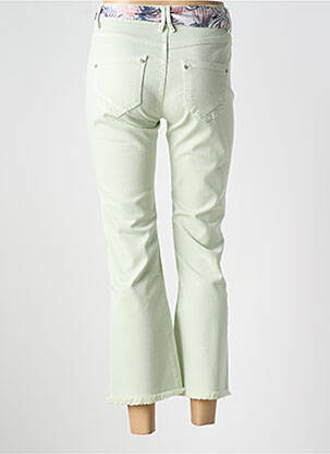 Blugi bootcut elasticitate verde FREEMAN T.PORTER femeie