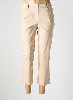 Pantalon trei sferturi bej DIANE LAURY femeie