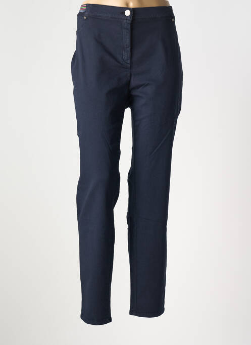 Pantalon slim albastru TONI femeie