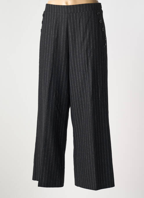 Pantalon larg negru SURKANA femeie