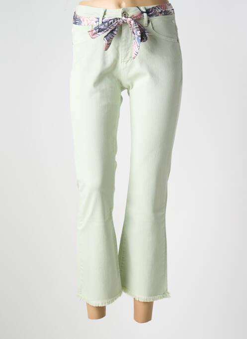 Blugi bootcut verde FREEMAN T.PORTER femeie