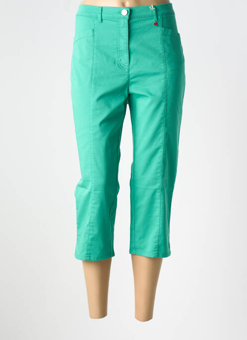 Pantalon trei sferturi verde TONI femeie