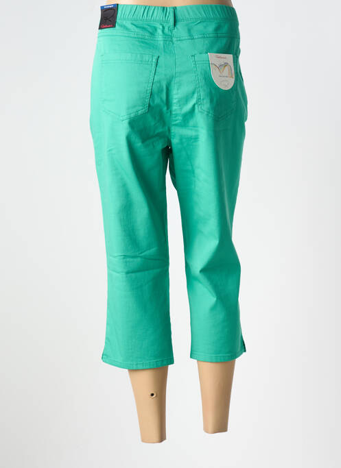 Pantalon trei sferturi verde TONI femeie