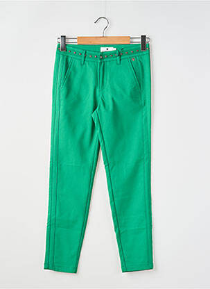 Pantalon chino verde FREEMAN T.PORTER femeie