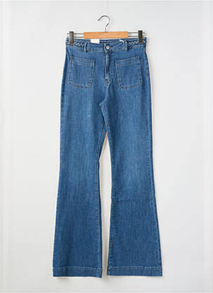 Blugi cu croială evazată albastru KANOPE femeie