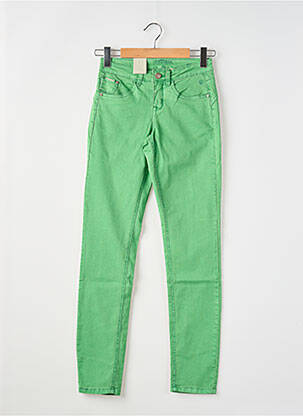 Blugi cu croială slim verde CREAM femeie