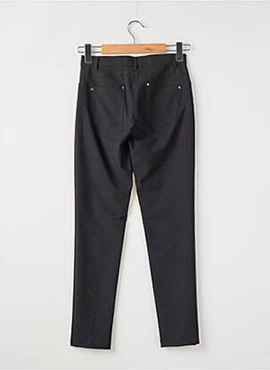 Pantalon drept țesătură crep mărime normală negru NINATI femeie