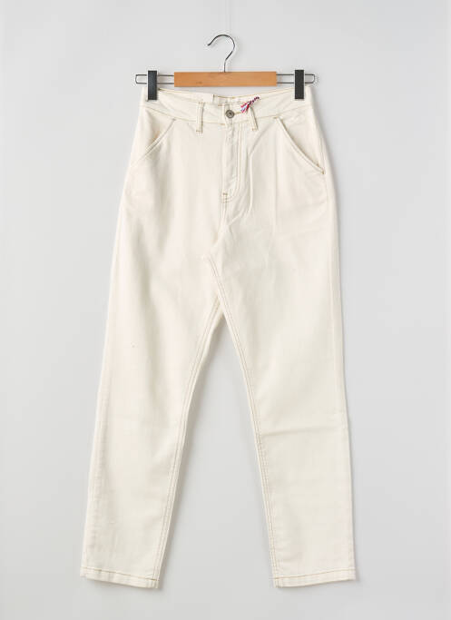 Blugi croială Mom bej KANOPE femeie