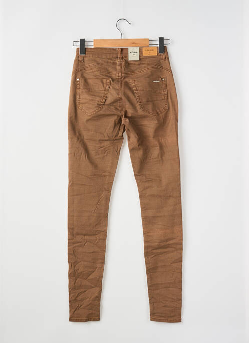 Pantalon drept maro CREAM femeie