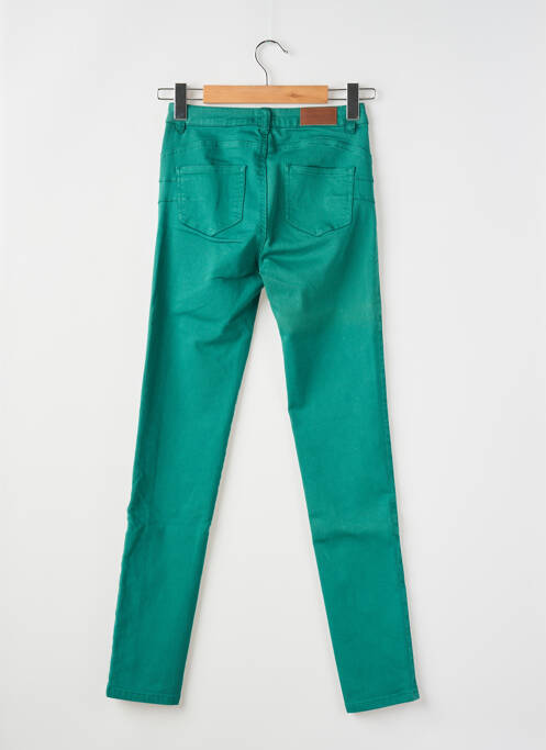 Pantalon slim verde C'EST BEAU LA VIE femeie
