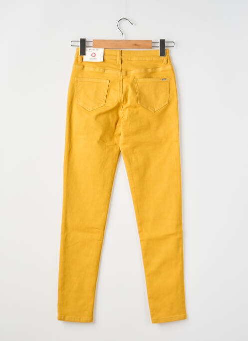 Blugi skinny galben MORGAN femeie