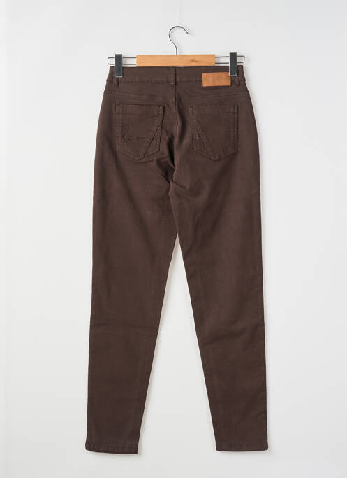 Pantalon slim maro LOLA ESPELETA femeie