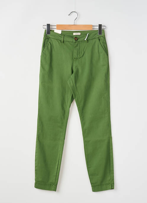 Pantalon chino verde KANOPE femeie