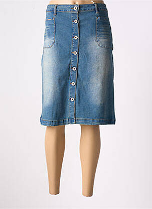 Fustă midi albastru CREAM femeie