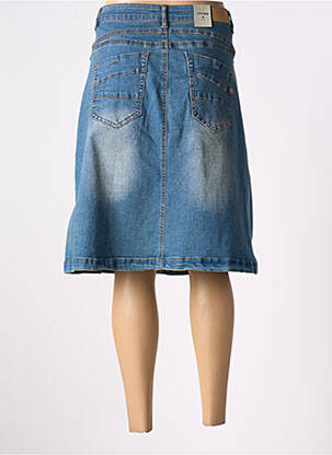 Fustă midi elasticitate albastru CREAM femeie