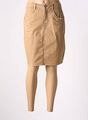 Fustă midi maro CREAM femeie