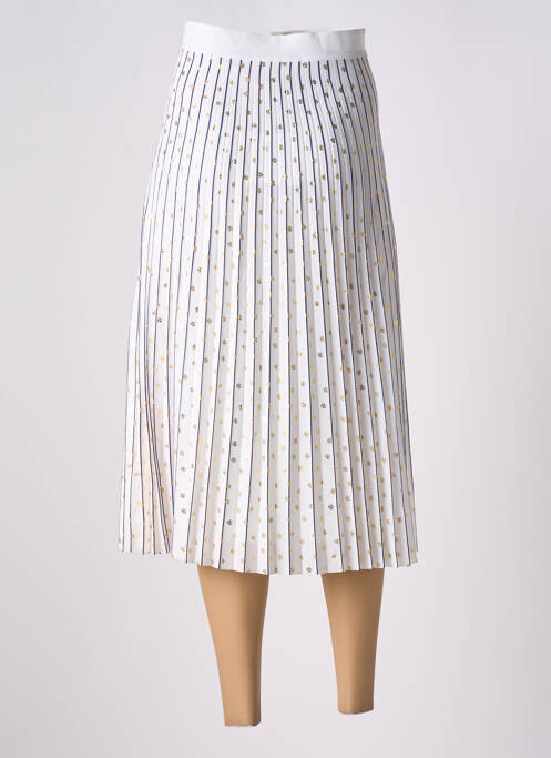 Fustă lungă alb FRACOMINA femeie