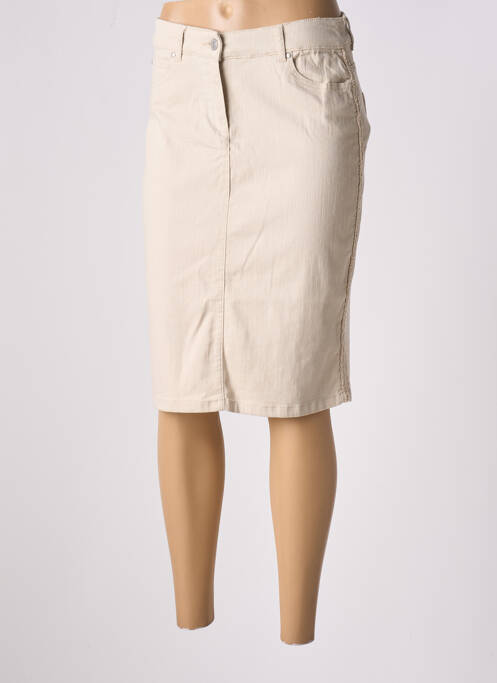 Fustă midi bej DIANE LAURY femeie