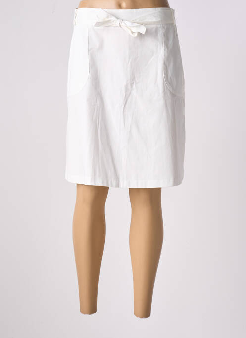 Fustă midi alb LILI & CAROLINE femeie