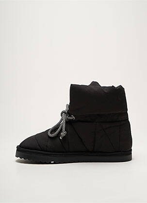 Botine/ghete material neted toc plat până la 3 cm negru ARMISTICE femeie