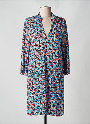 Rochie midi mâneci lungi mâneci lungi albastru SURKANA femeie