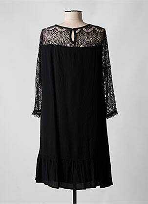 Rochie scurtă mâneci lungi mâneci lungi negru FREEMAN T.PORTER femeie