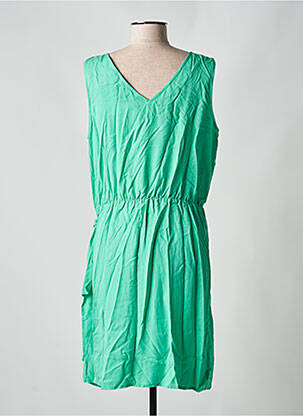 Rochie midi fără mâneci fără mâneci verde C'EST BEAU LA VIE femeie