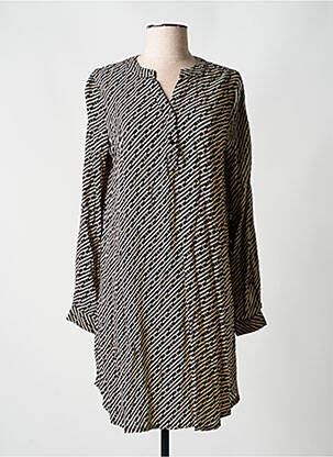 Rochie scurtă mâneci lungi mâneci lungi negru KAFFE femeie
