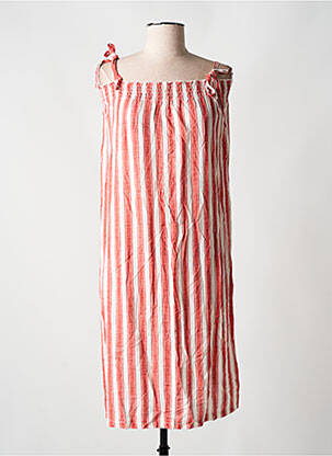 Rochie midi roșu CREAM femeie