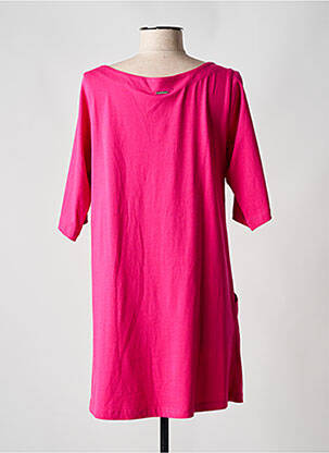 Rochie scurtă mâneci 3/4 mâneci 3/4 roz AGATHE & LOUISE femeie