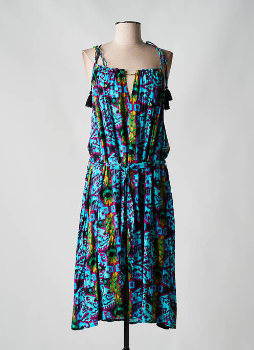 Rochie midi albastru FREEMAN T.PORTER femeie