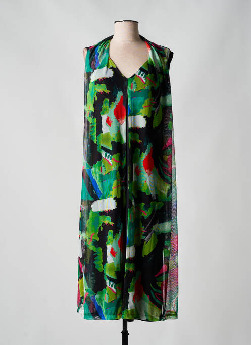 Rochie midi negru MALOKA femeie