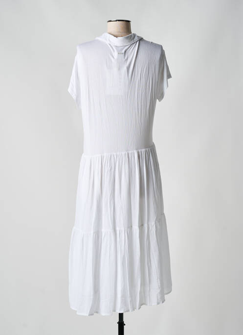 Rochie midi alb ANDAM femeie