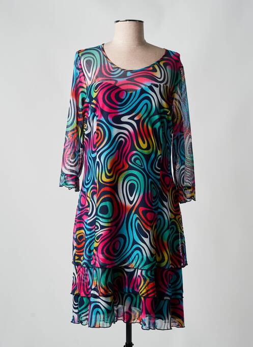 Rochie midi albastru GUY DUBOUIS femeie