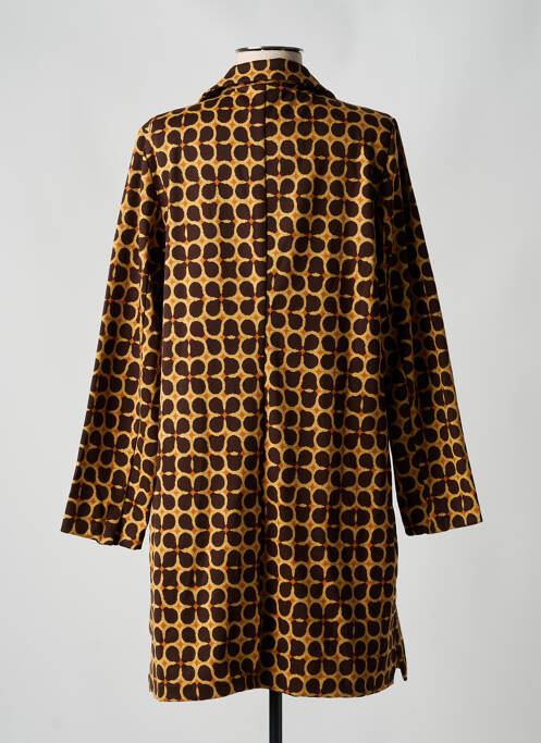 Palton lung maro SURKANA femeie