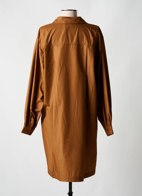 Tunică mâneci lungi maro KAFFE femeie