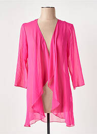 Vestă cu mâneci lungi mâneci 3/4 roz GREGORY PAT femme