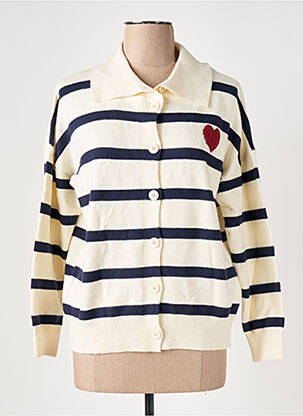 Vestă cu mâneci lungi bej MOLLY BRACKEN femeie